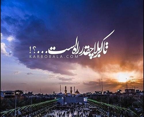 عکس کربلا رفتن خود را به رخ ما نکشید