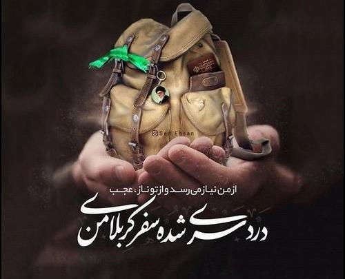 عکس کربلا رفتن خود را به رخ ما نکشید