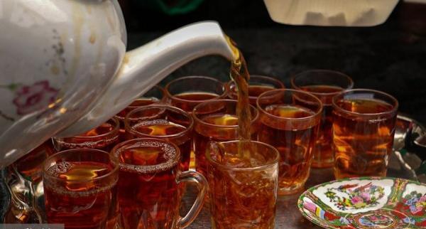 عکس خام چای روضه