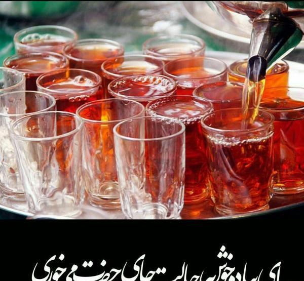 عکس خام چای روضه