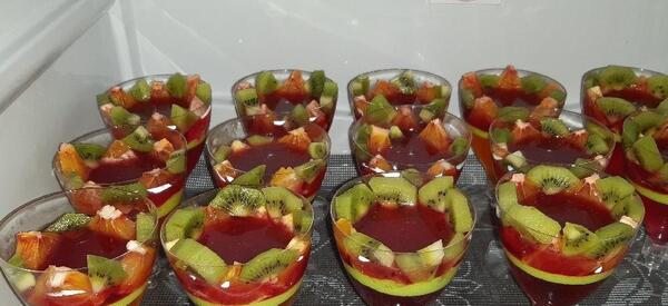 عکس ژله چند لایه