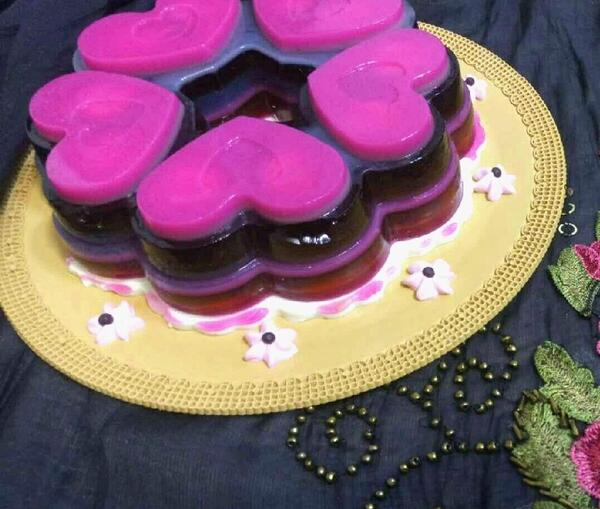 عکس ژله چند لایه