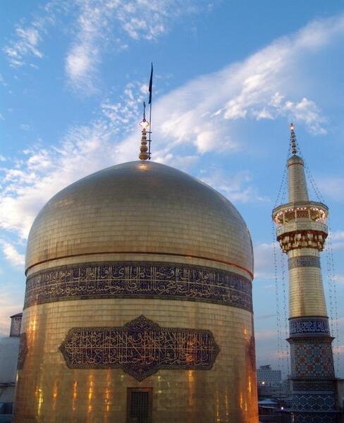 عکس بافت قديم اطراف حرم مطهر امام رضا(ع)