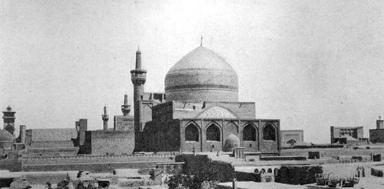 عکس بافت قديم اطراف حرم مطهر امام رضا(ع)