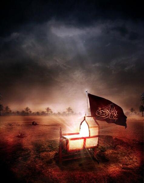 عکس نوشته در مورد علی اصغر