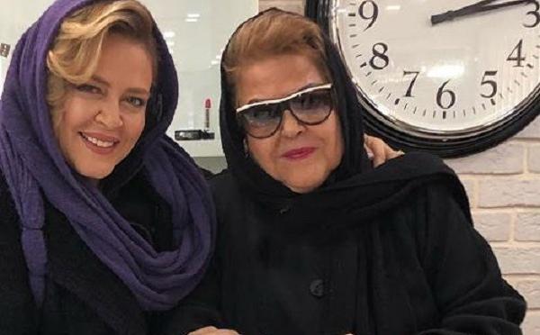 عکس بهاره رهنما و مادرش