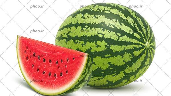 عکس هندوانه سیاه ژاپنی