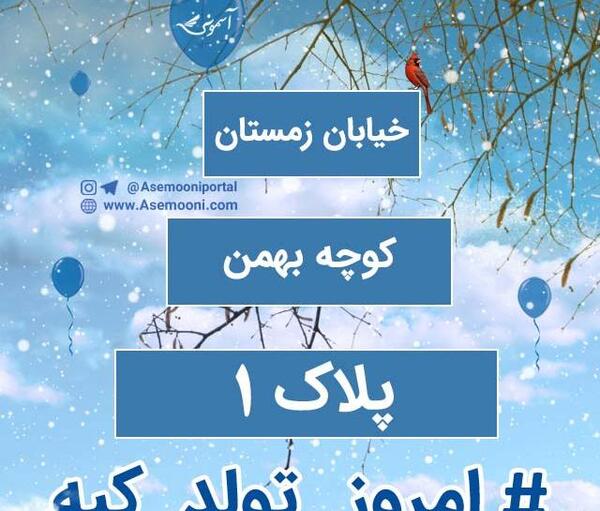 عکس نوشته تولد شوهر بهمن ماهی