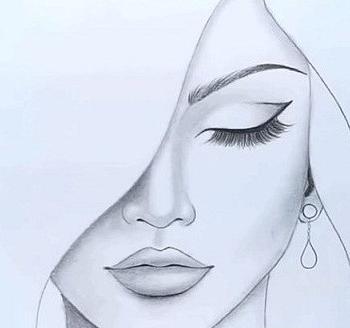 عکس سیاه سفید نقاشی