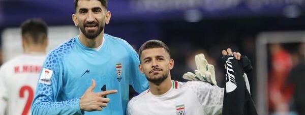 عکس مهدی قائدی با جام