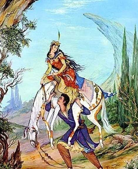 عکس شیرین همسر خسرو پرویز