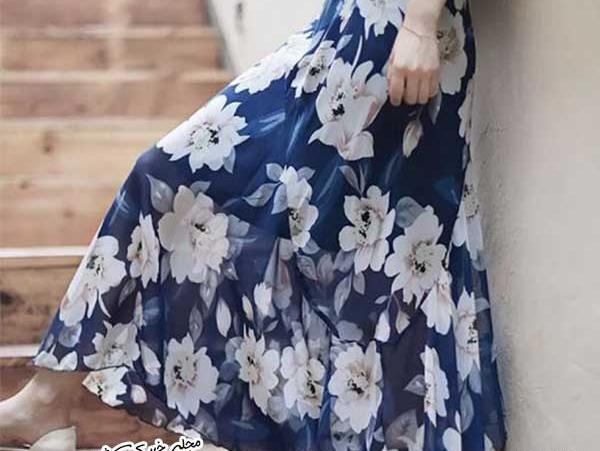 عکس دامن گلدار