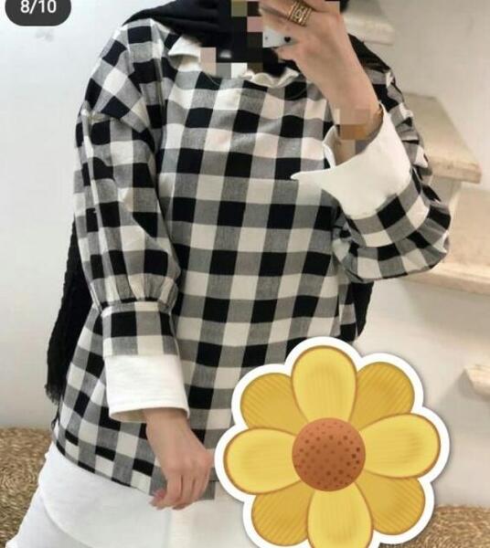 عکس بلوز چهارخونه