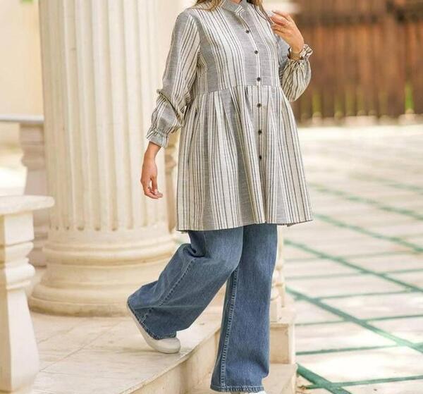 عکس مدل مانتو دخترانه عروسکی جدید