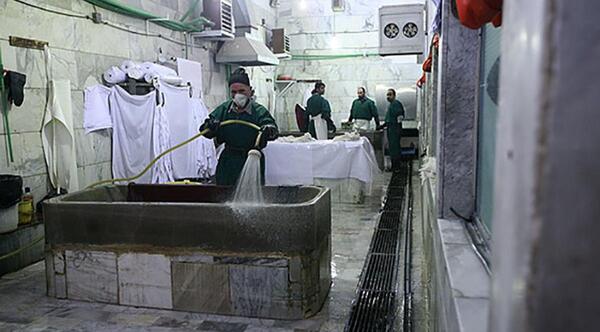 عکسهای ترسناک غسالخانه
