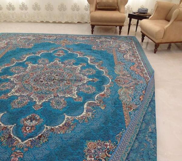 عکس روفرشی فیروزه ای