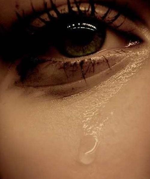 عکس نوشته چشم گریه