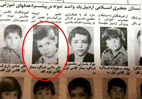 عکس بچگی عادل فردوسی پور