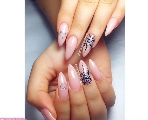 عکس طراحی ناخن عروسکی