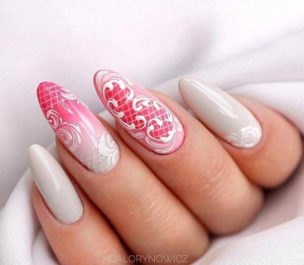 عکس طراحی ناخن عروسکی