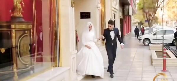 عکس عروسی الناز و رامین در اینستاگرام