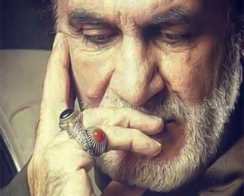 عکس نوشته بزن باران حبیب