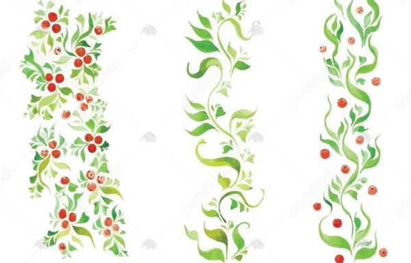 عکس نقاشی گل پیچک