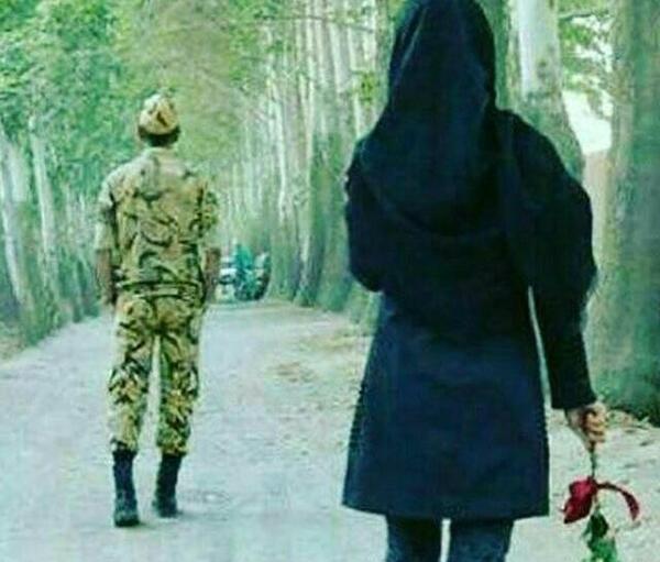 عکس نوشته رفتن عشقت به سربازی