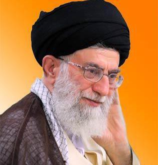 عکس رهبری نیم رخ