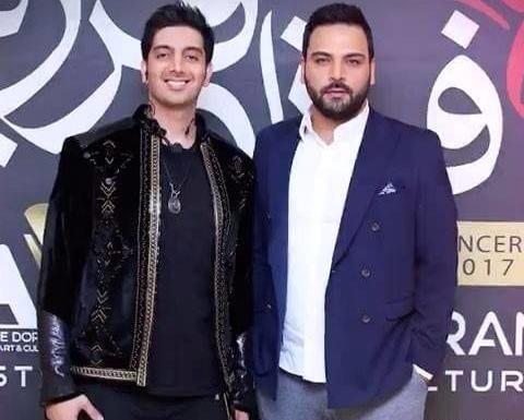 عکس فرزاد فرزین با طرفدارانش