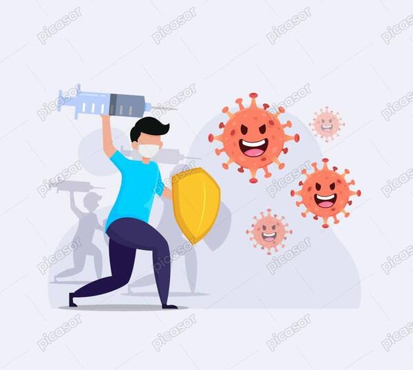 عکس دانلود وکتور ویروس
