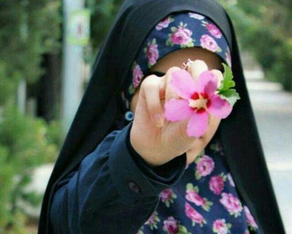 عکس دختر کارتونی با حجاب زیبا