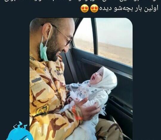 عکس نوزاد تازه متولد شده ایرانی