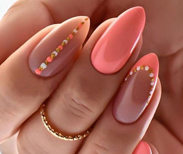 عکس مدل طرح ناخن ساده و شیک