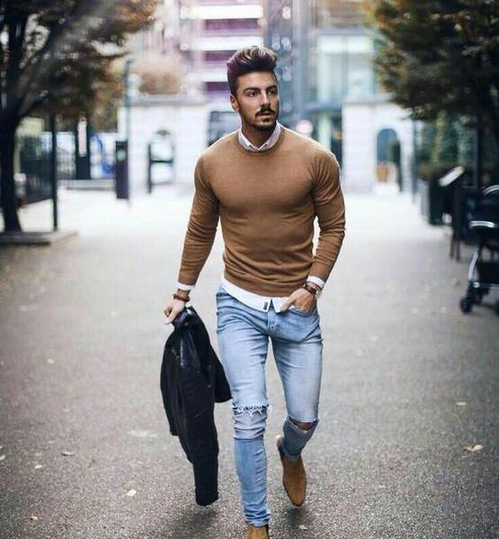 عکس پیراهن زمستانی مردانه
