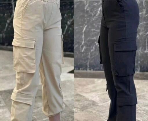 عکس شلوار کارگو صورتی