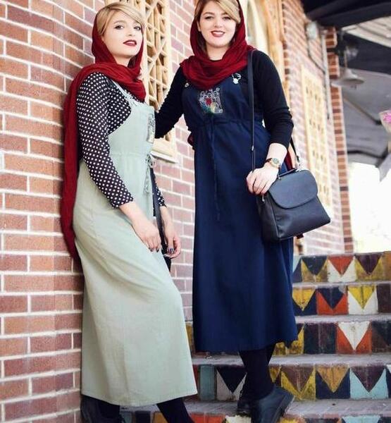 عکس مانتو ترکیبی