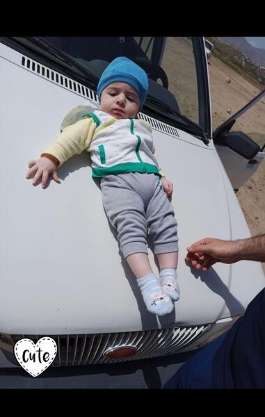 تم عکس چهارشنبه سوری نوزاد