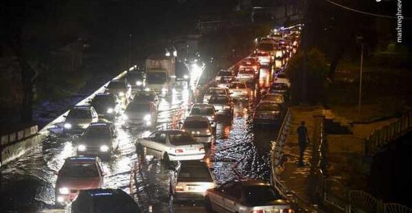عکس شب طوفانی