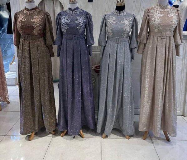 عکس لباس مجلسی زنانه ترک
