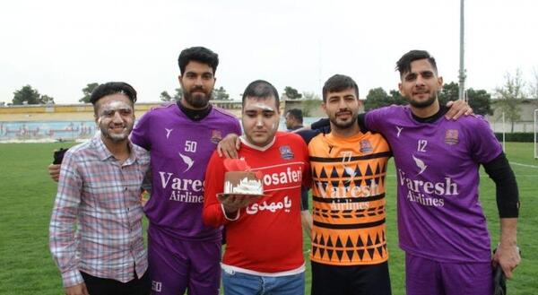 عکس بازیکنان نساجی