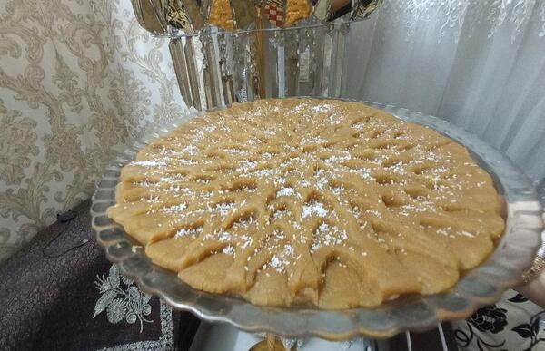 عکس حلوا زعفران
