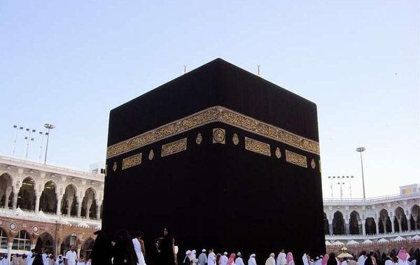 عکس سفید کعبه