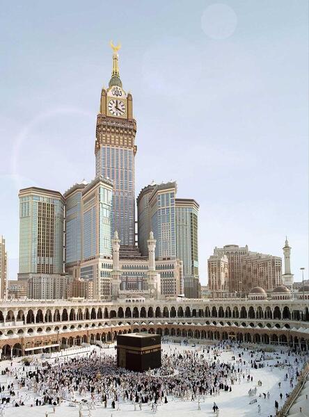 عکس سفید کعبه