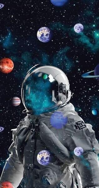 عکس تصویر پس زمینه فضا