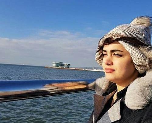 عکس فاطمه مهلبان و همسرش