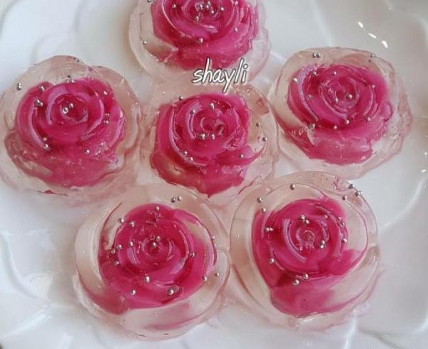 عکس ژله گلدار