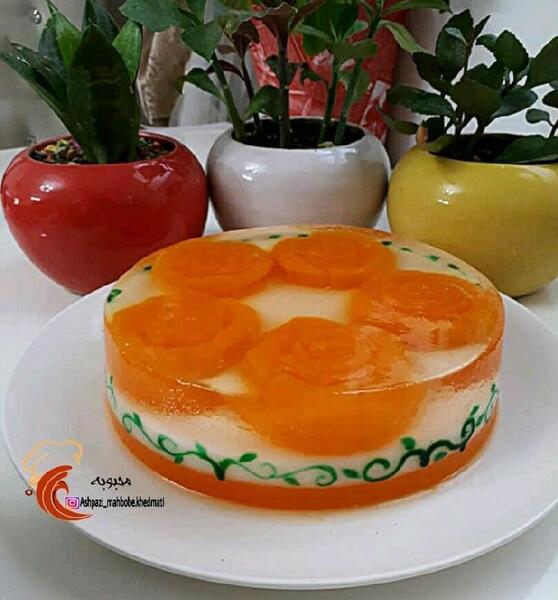 عکس ژله گلدار
