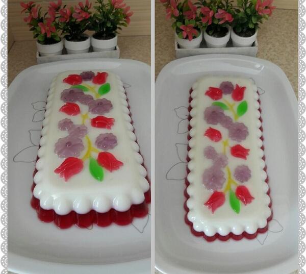 عکس ژله گلدار