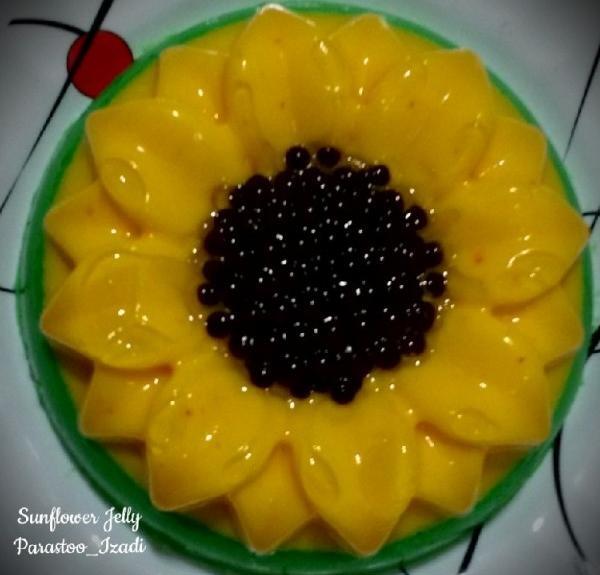 عکس ژله گلدار